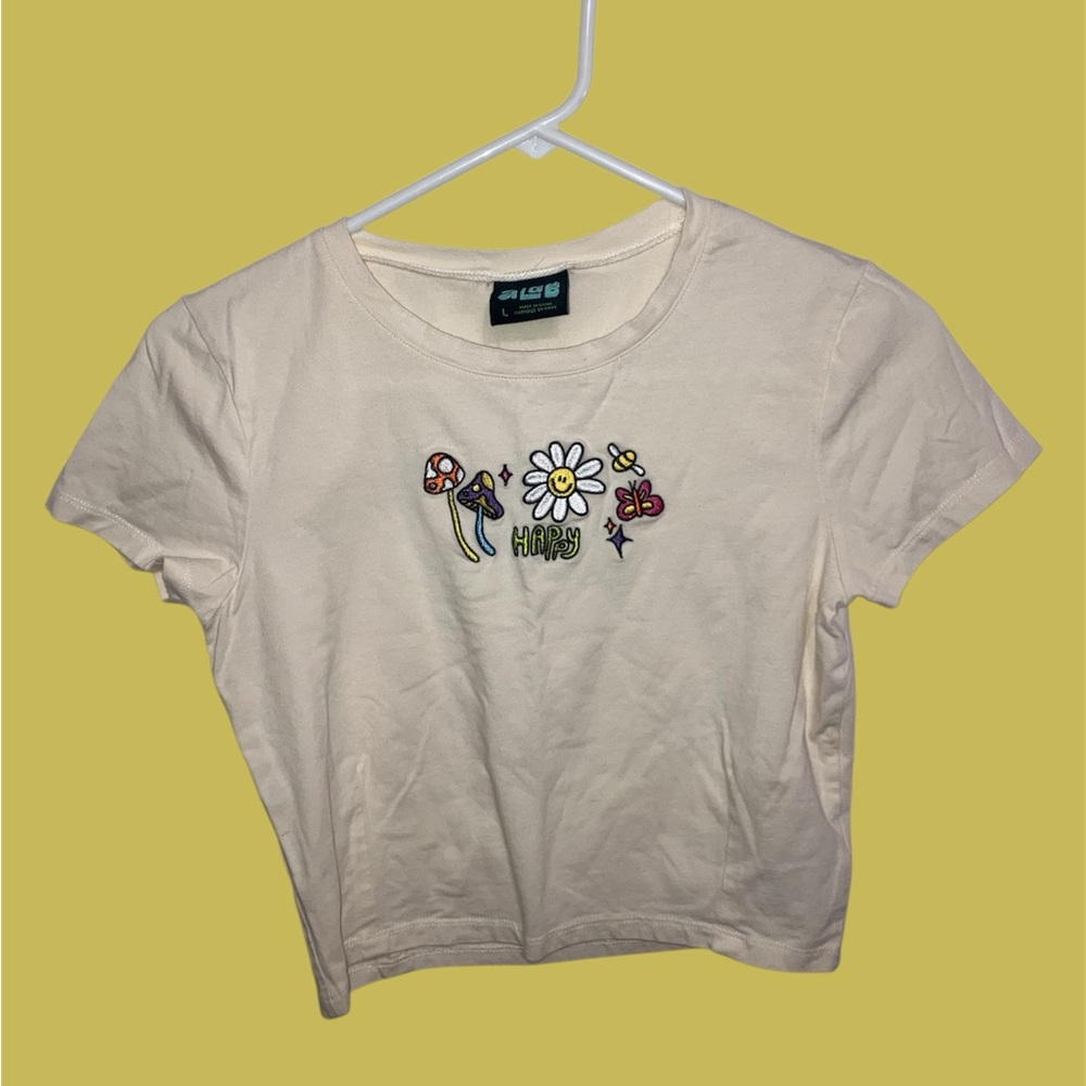 ✿ Zumiez - Happy Graphic Tee